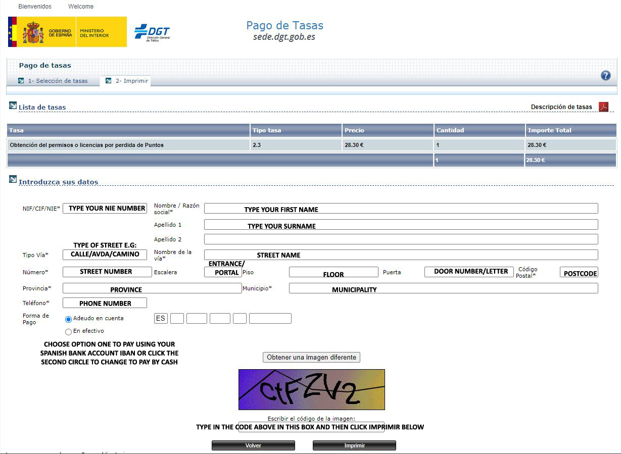 How to change a UK driving licence to a Spanish driving licence Car