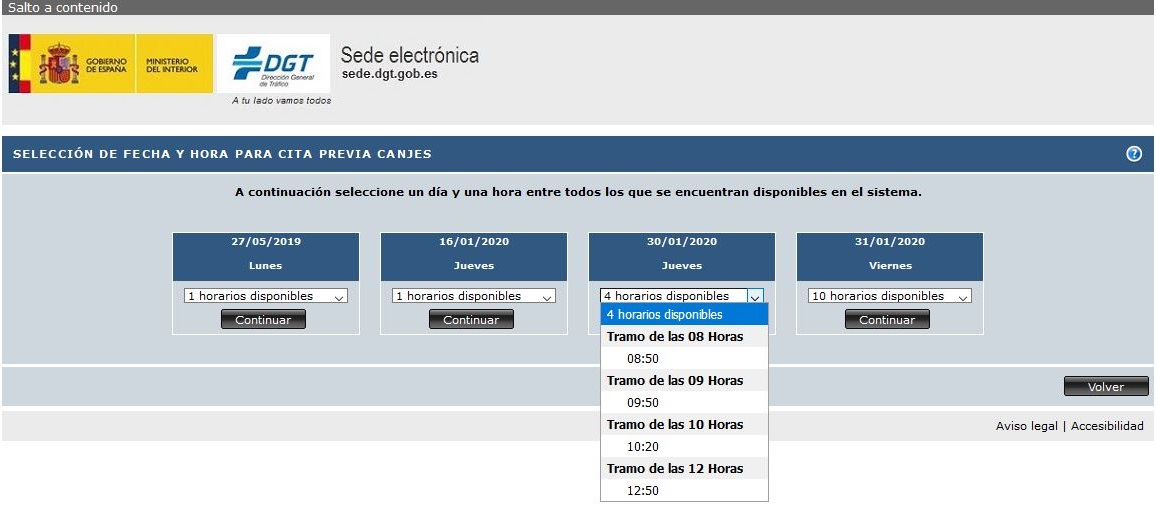 How to make an appointment with Trafico 10