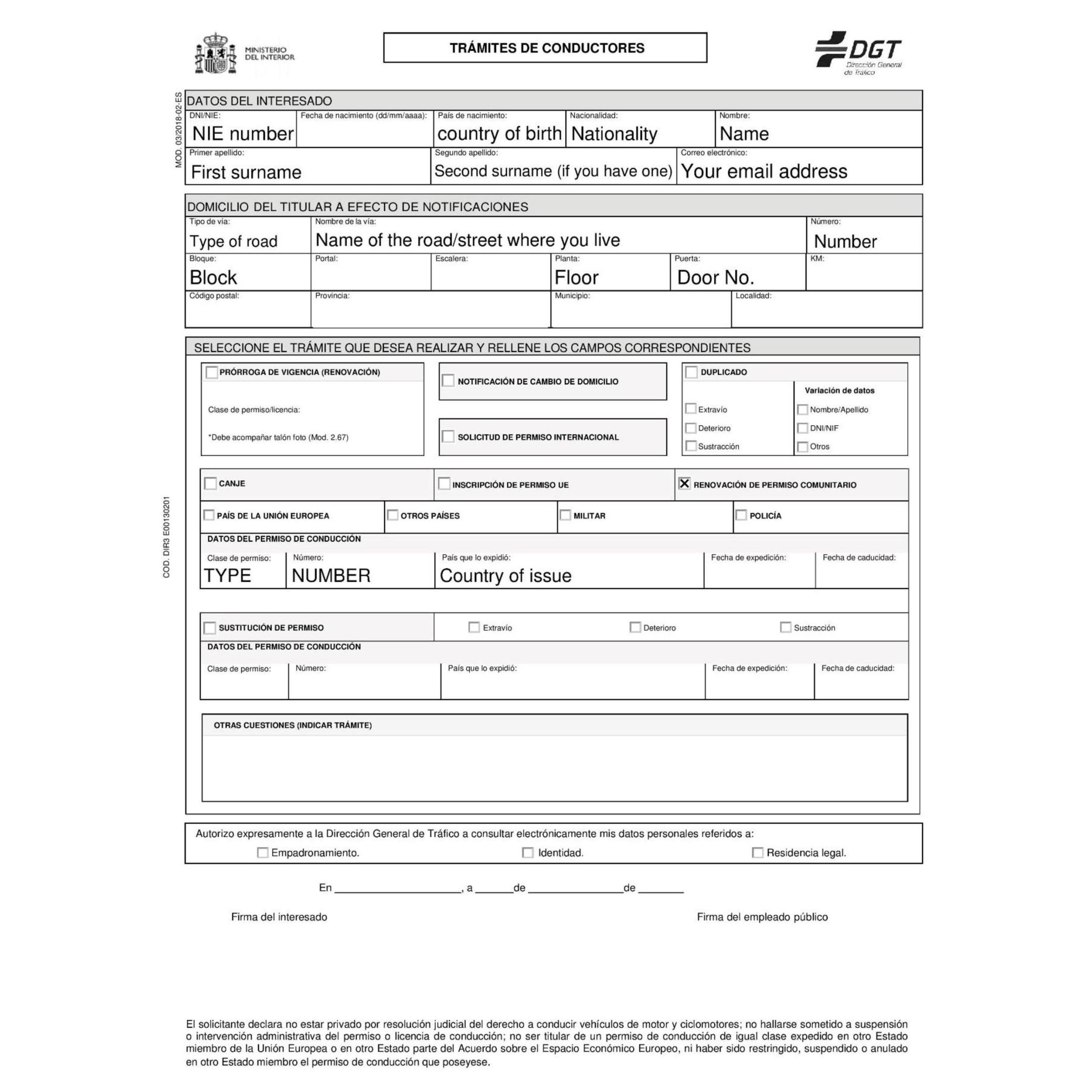 how-to-change-your-eu-driving-licence-to-a-spanish-driving-licence