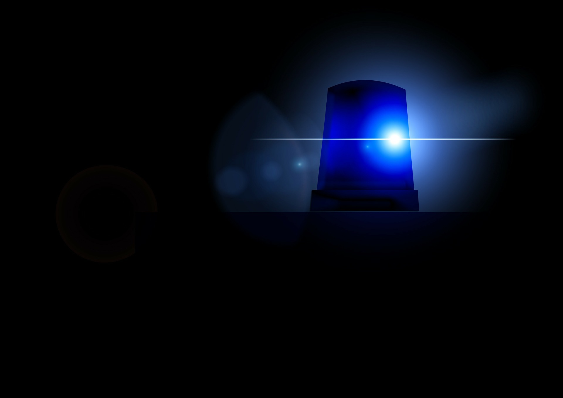 Blue lights for emergency vehicles in Spain
